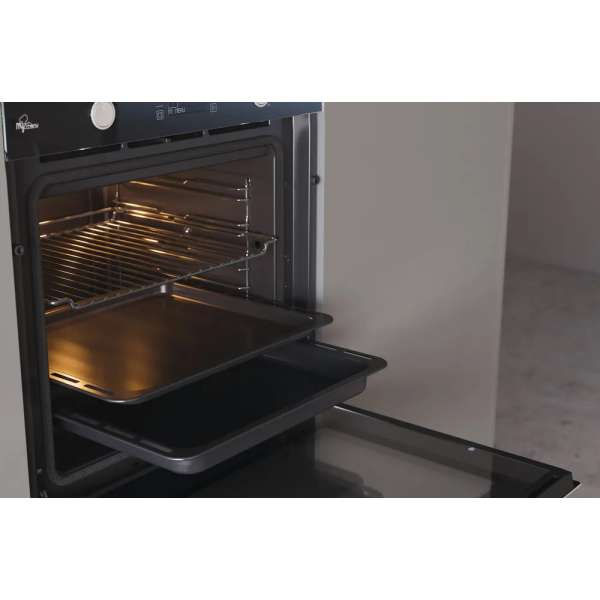 Bauknecht BIK7 CP8VS PT ProTouch elektrischer Einbaubackofen: Farbe Edelstahl, Pyrolyse,